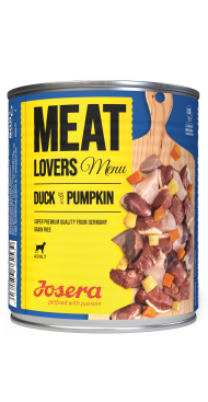 MEAT LOVERS MENU DUCK WITH PUMPKIN